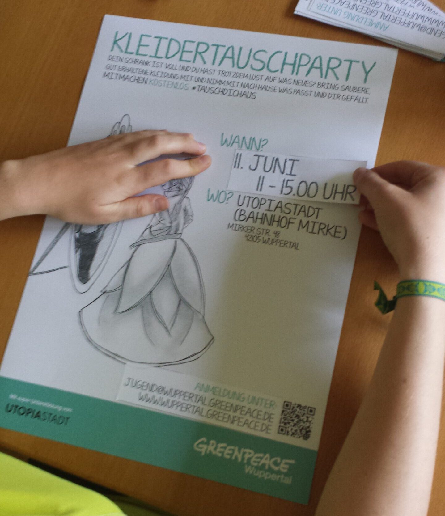 Plakat Kleidertauschparty